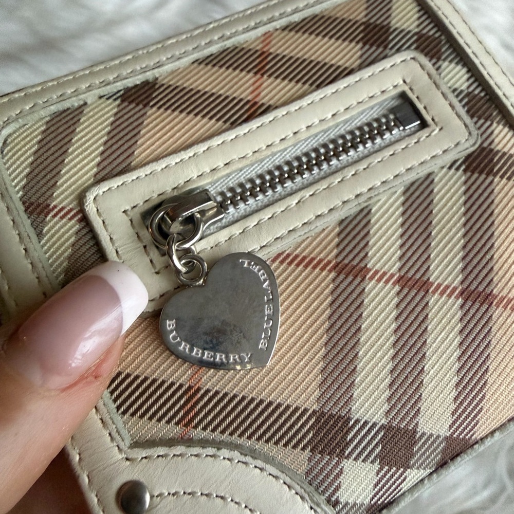 Burberry Plaid Compact Zip Wallet - Picture 10 of 10